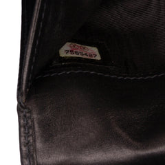 Denim Coco Flap Wallet