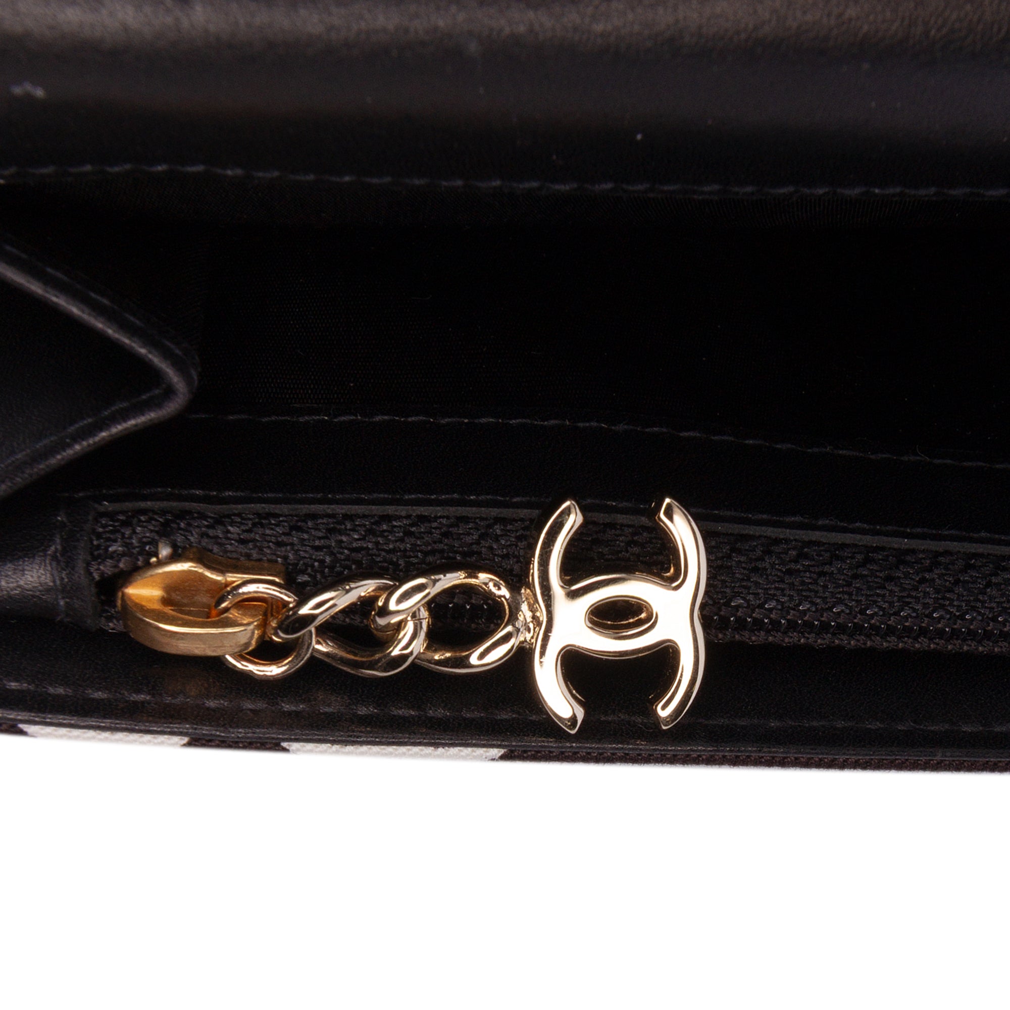 Denim Coco Flap Wallet