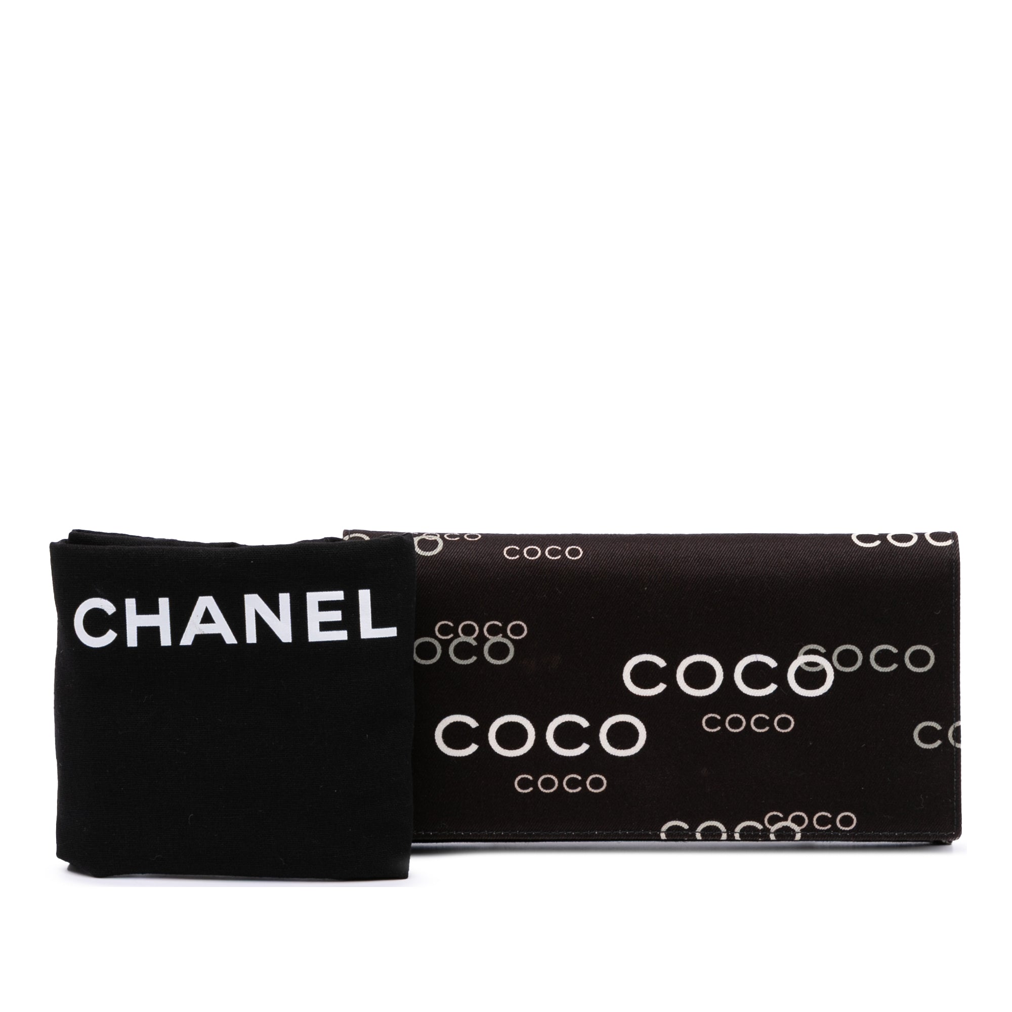 Denim Coco Flap Wallet