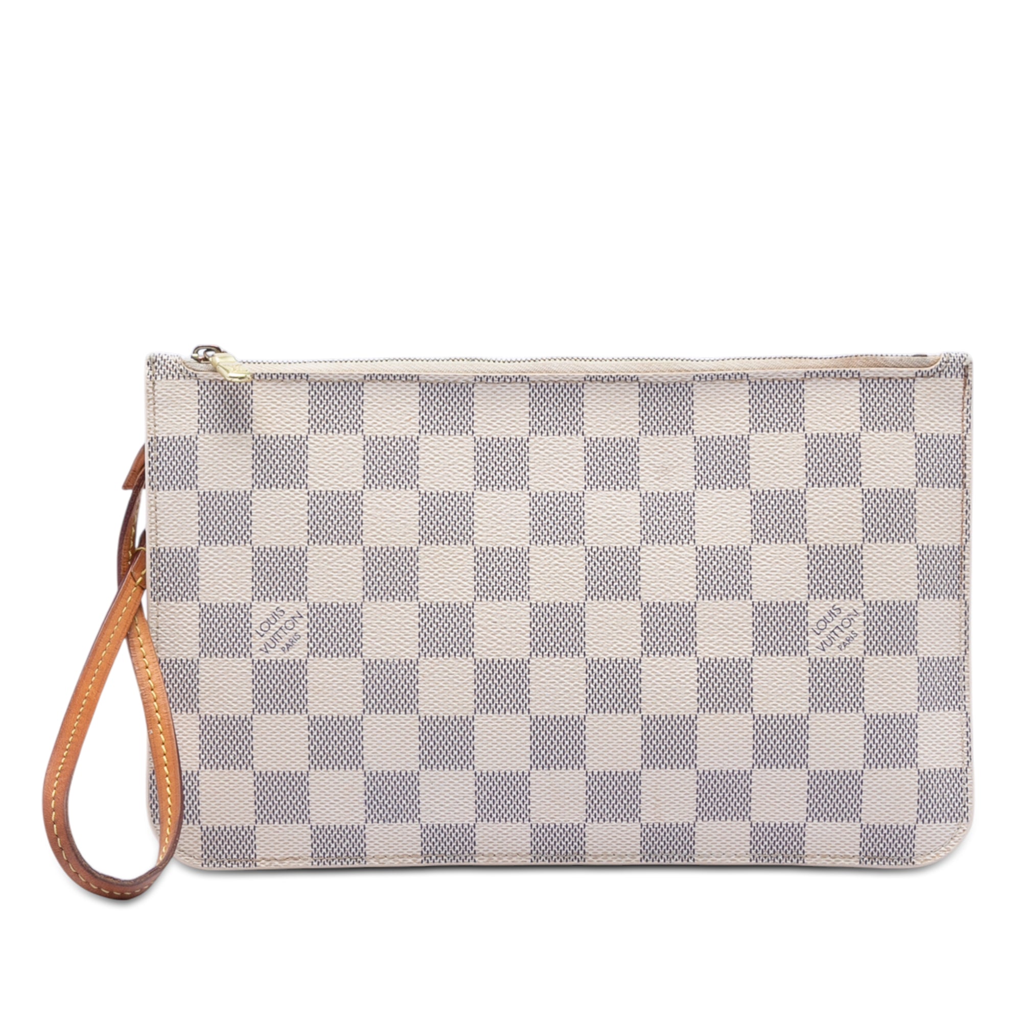 Damier Azur Neverfull MM Pouch