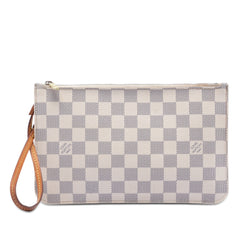 Damier Azur Neverfull MM Pouch