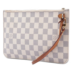 Damier Azur Neverfull MM Pouch