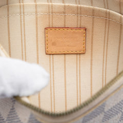 Damier Azur Neverfull MM Pouch