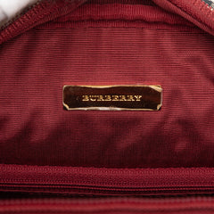 House Check Canvas Handbag