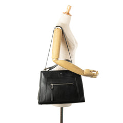 Medium Leather Runaway Satchel