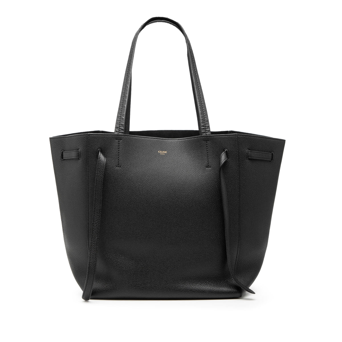 Small Leather Phantom Cabas Tote