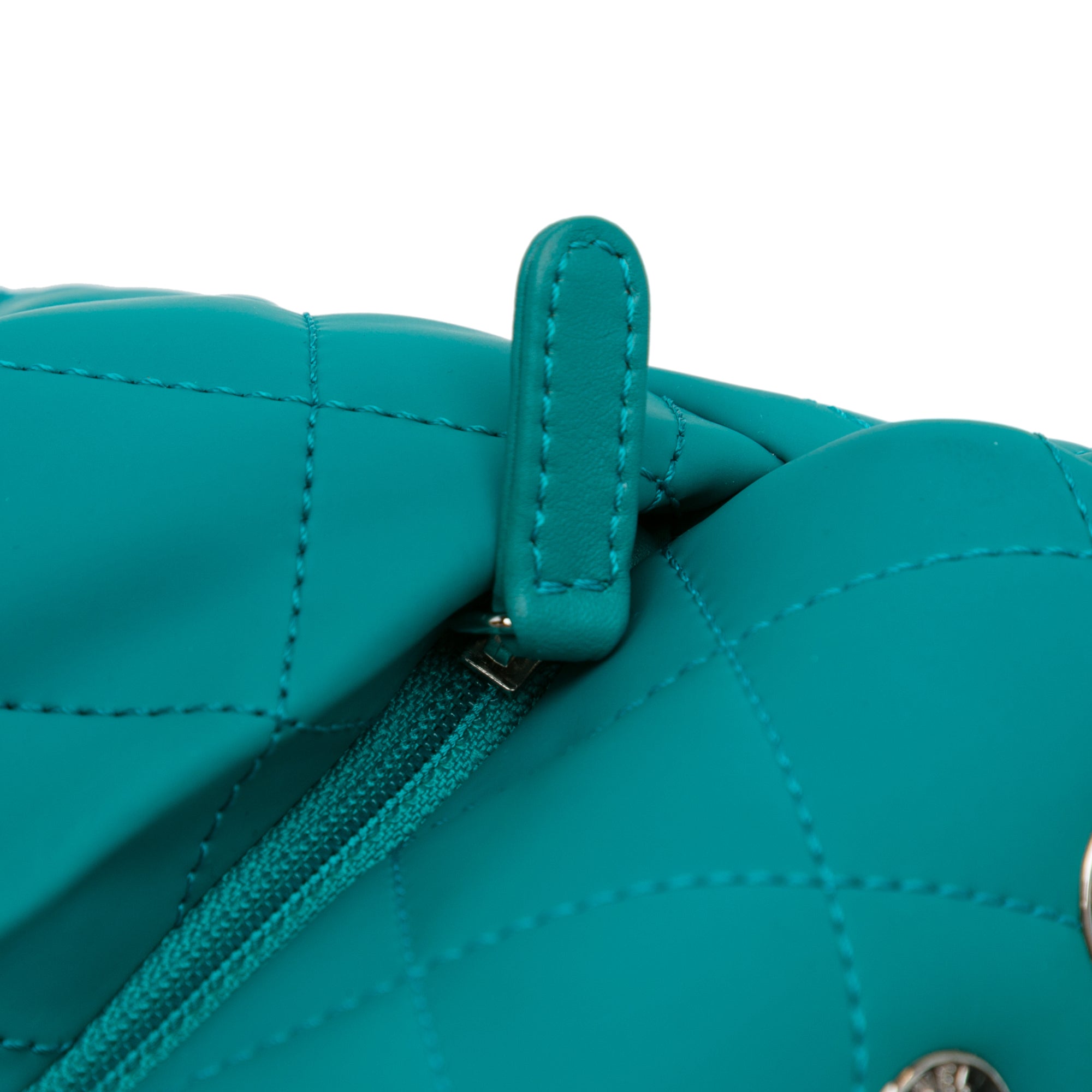 CC Quilted Calfskin Single Flap