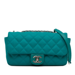 CC Quilted Calfskin Single Flap