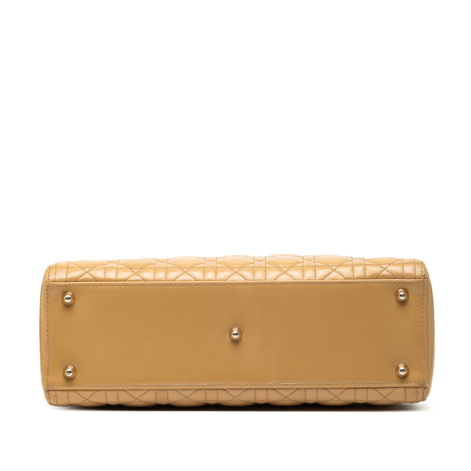 Large Patent Cannage Lady Dior