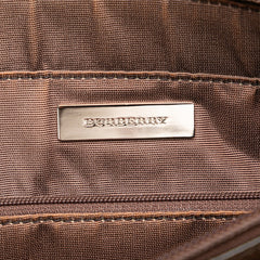 House Check Canvas Tote