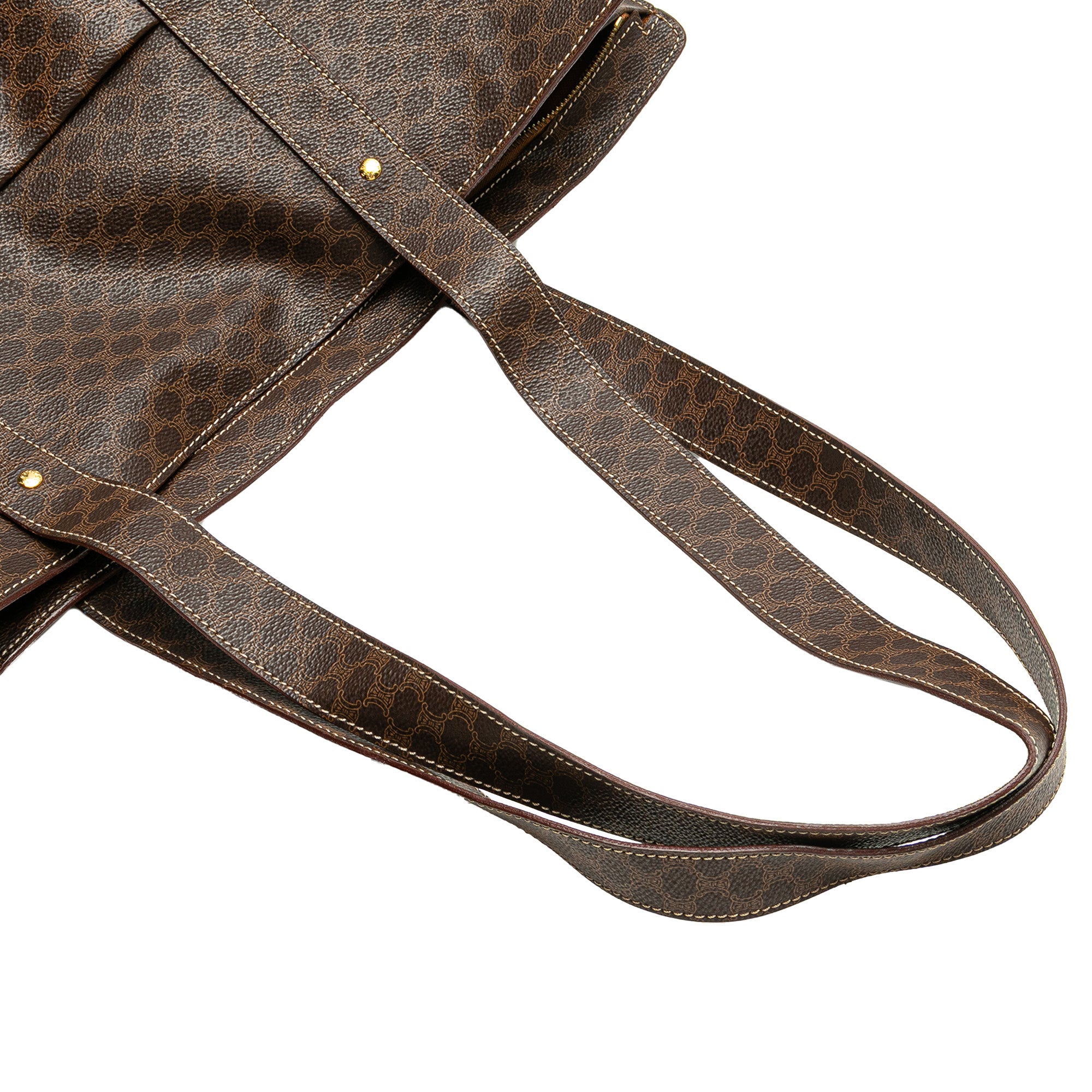 Macadam Coated Canvas Tote