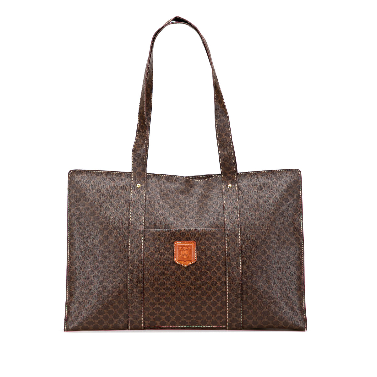 Macadam Coated Canvas Tote