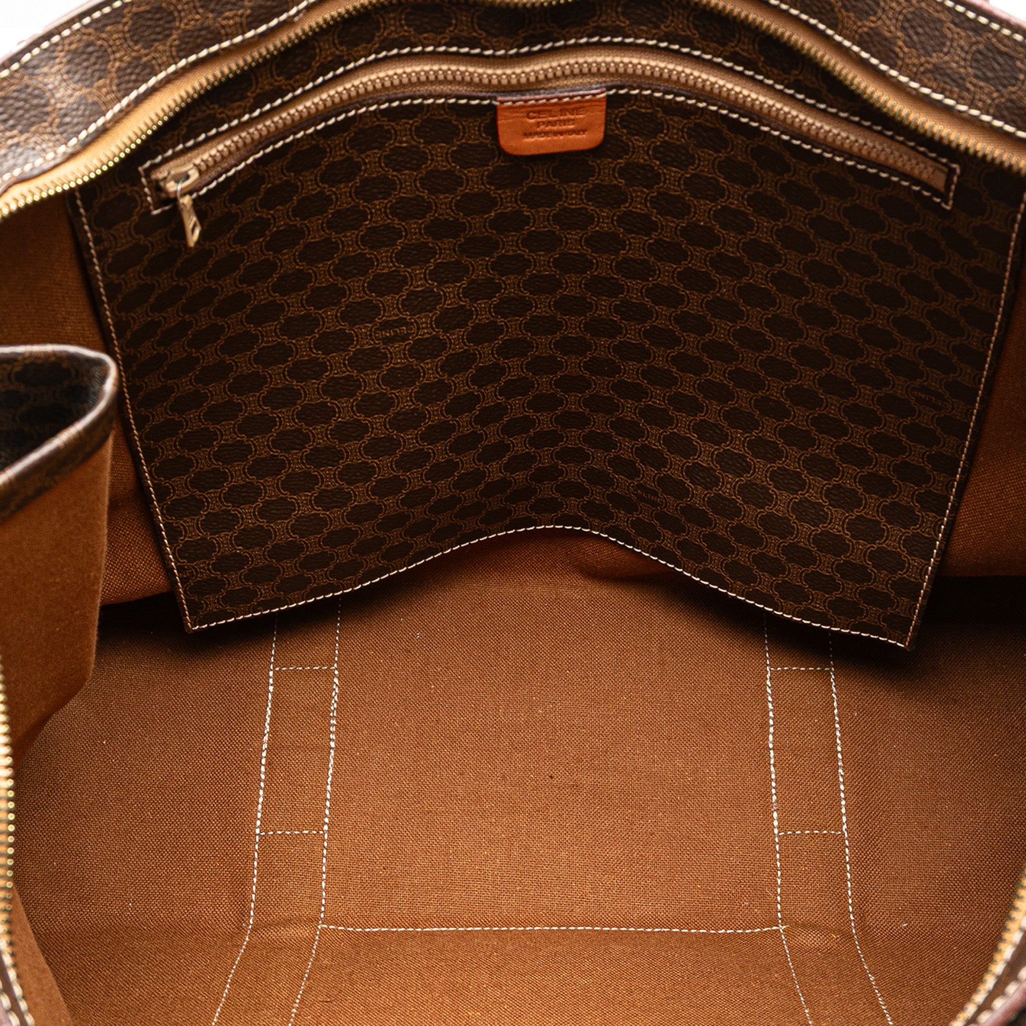Macadam Coated Canvas Tote