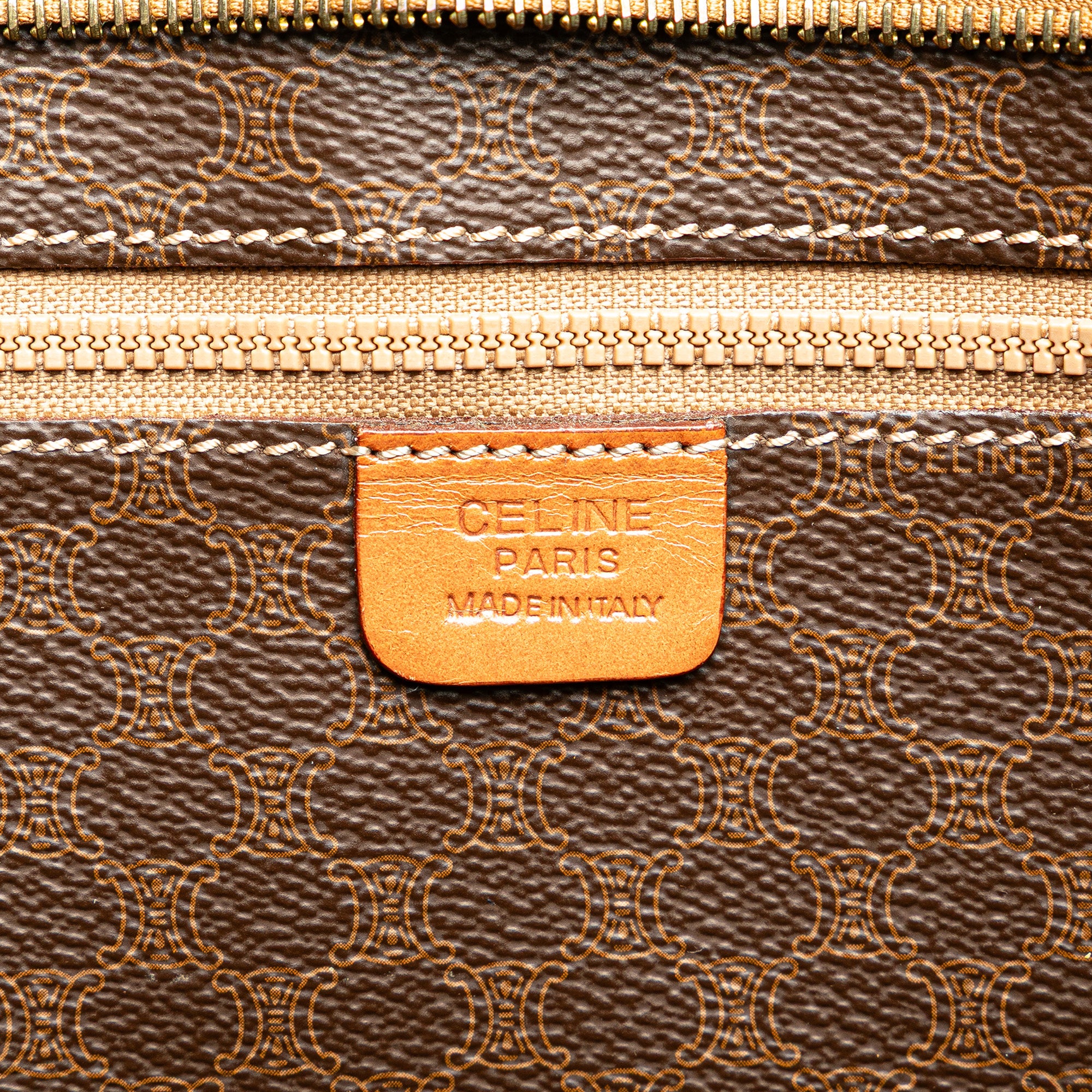 Macadam Coated Canvas Tote