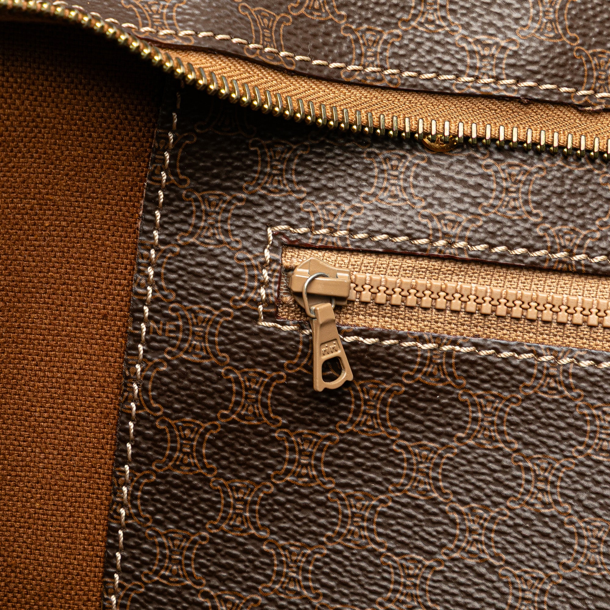 Macadam Coated Canvas Tote