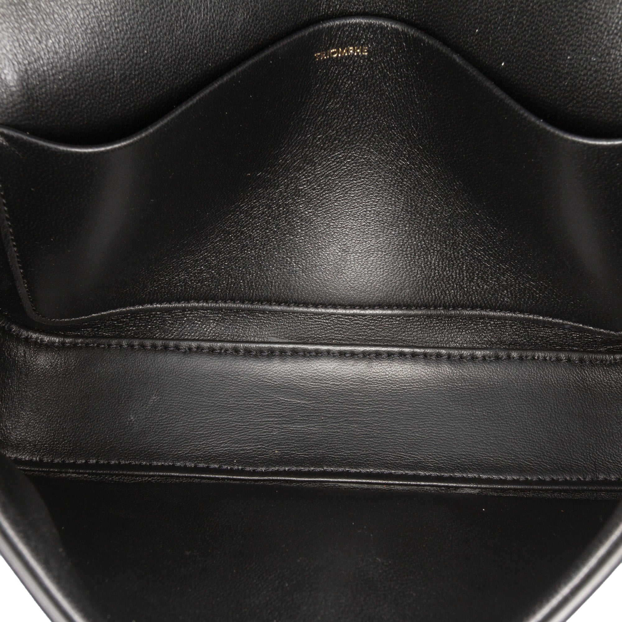 Shiny Calfskin Claude Shoulder Bag