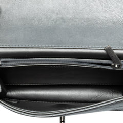 Medium Quilted Metallic Goatskin Chic Pearls Flap