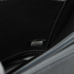 Medium Quilted Metallic Goatskin Chic Pearls Flap