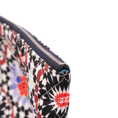 Paris Dubai Medium Printed Canvas Cosmetic Case