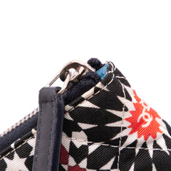 Paris Dubai Medium Printed Canvas Cosmetic Case