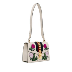 Small Floral Embroidered Sylvie Crossbody Bag