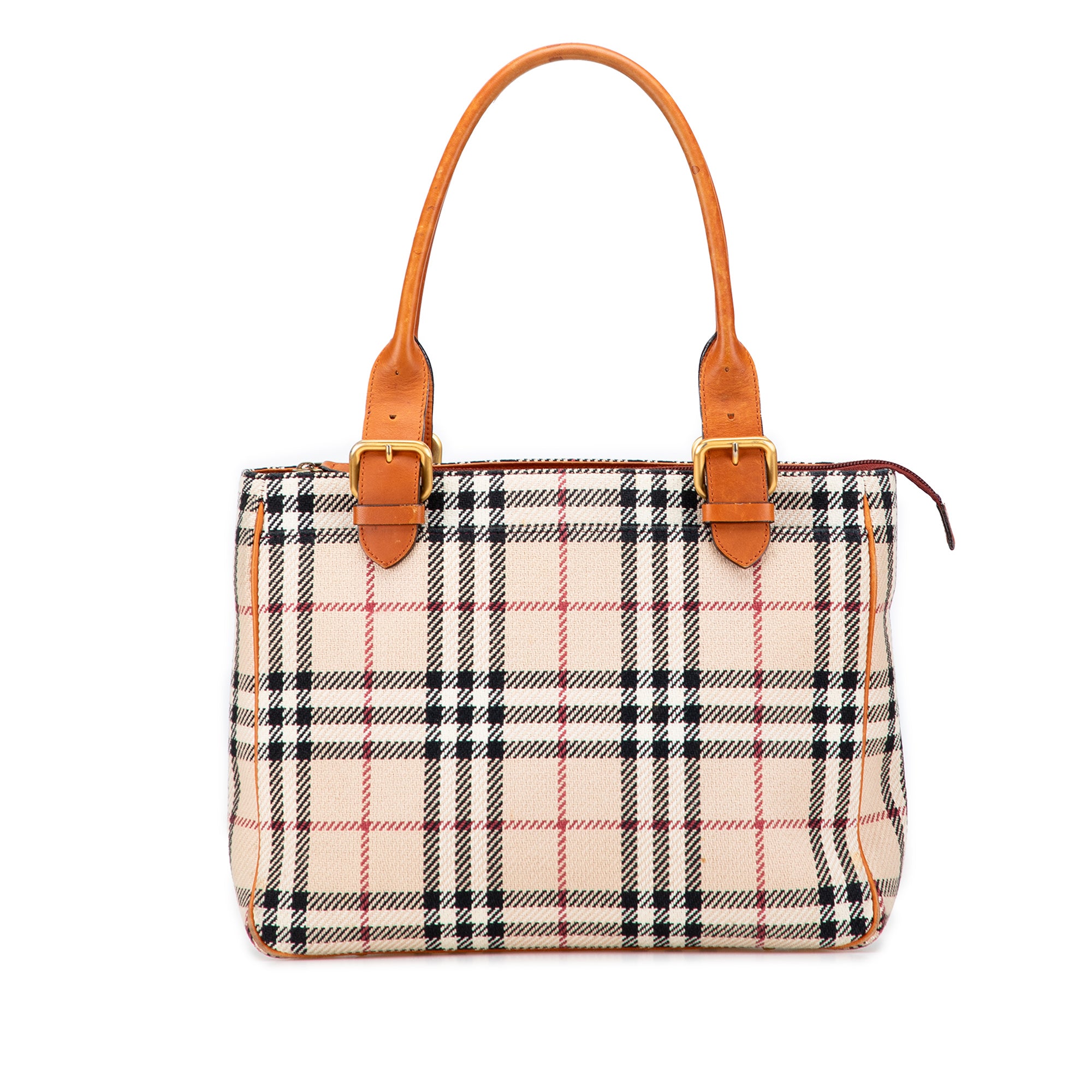 House Check Tweed Handbag