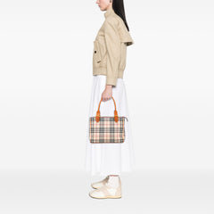 House Check Tweed Handbag