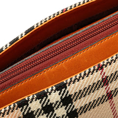 House Check Tweed Handbag