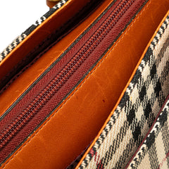 House Check Tweed Handbag