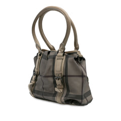 Smoke Check Coated Canvas Northfield Satchel