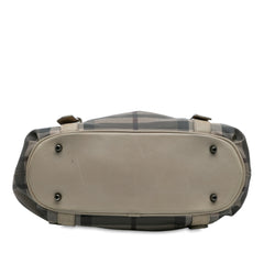 Smoke Check Coated Canvas Northfield Satchel