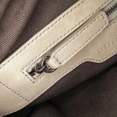 Smoke Check Coated Canvas Northfield Satchel