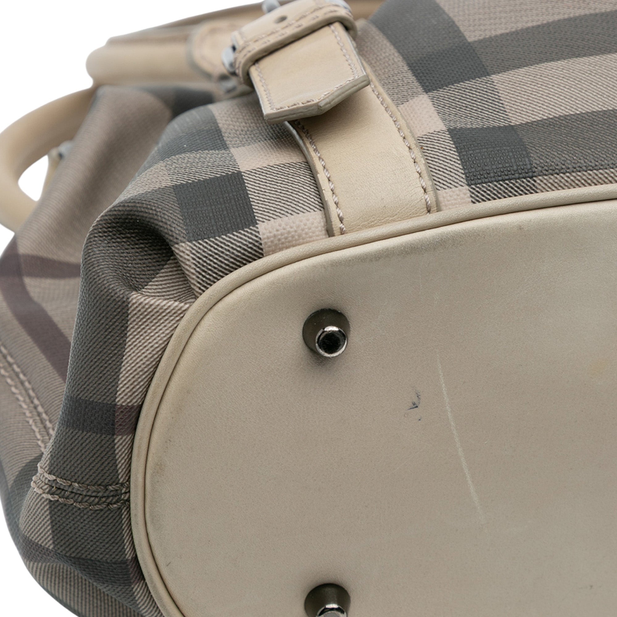 Smoke Check Coated Canvas Northfield Satchel