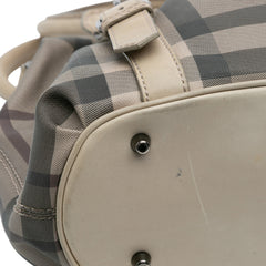 Smoke Check Coated Canvas Northfield Satchel