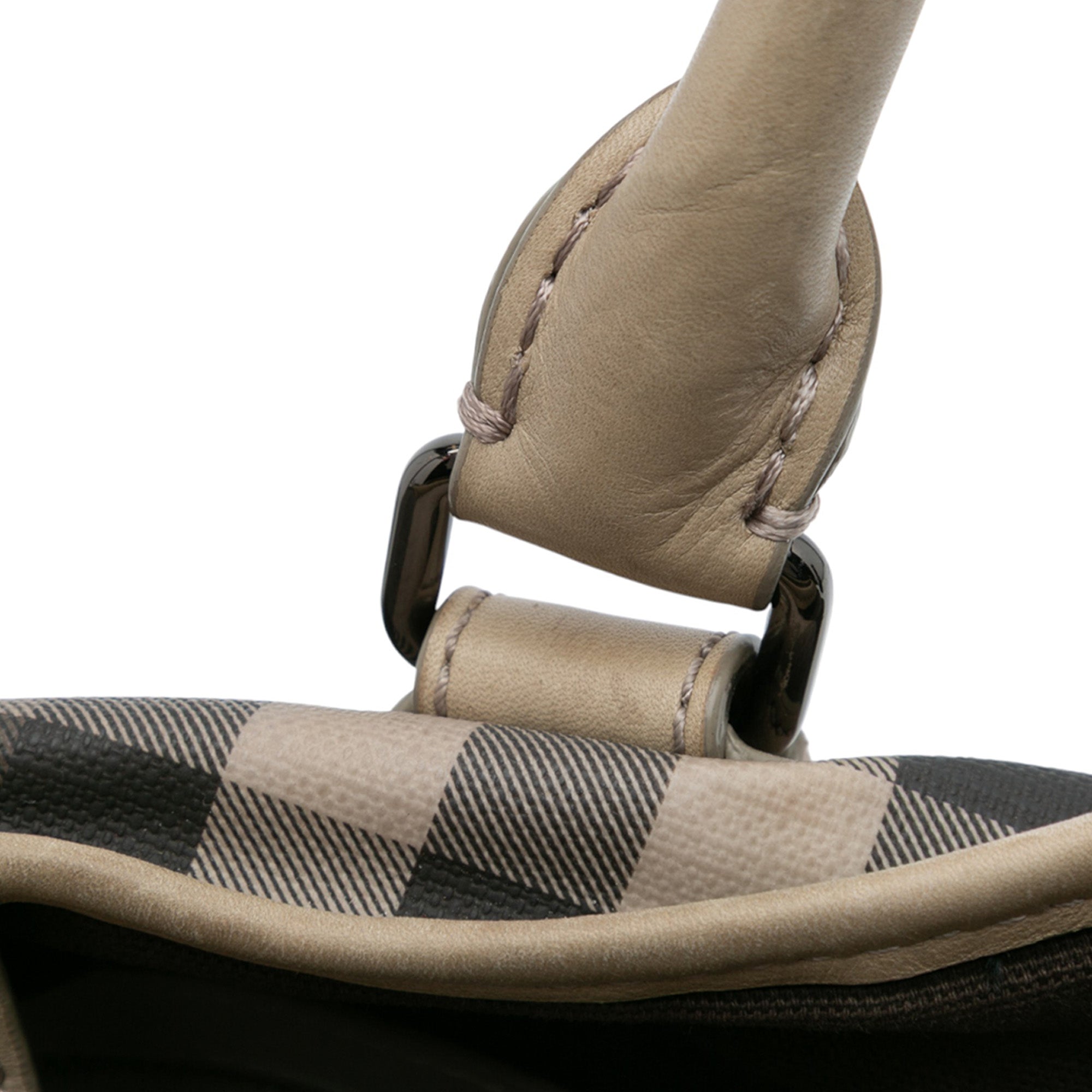 Smoke Check Coated Canvas Northfield Satchel