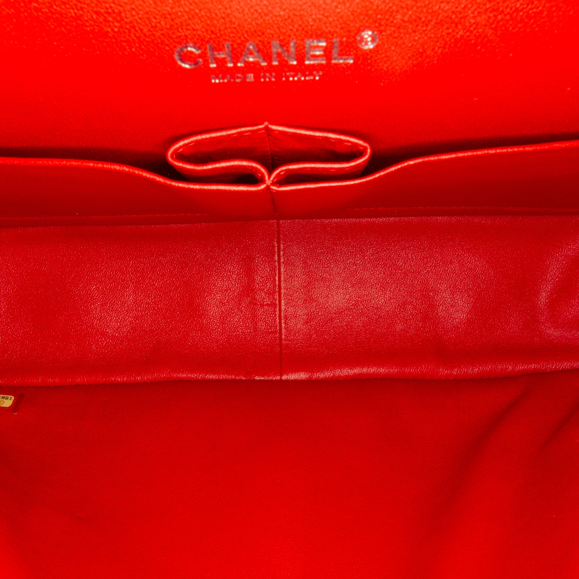 Jumbo Classic Lambskin Double Flap