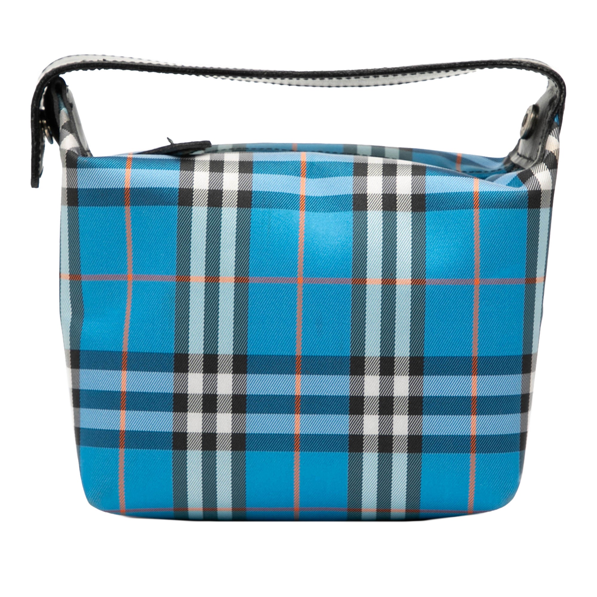 Mini House Check Canvas Handbag