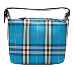 Mini House Check Canvas Handbag