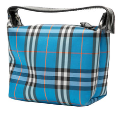 Mini House Check Canvas Handbag