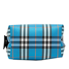 Mini House Check Canvas Handbag