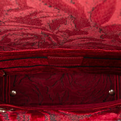 Medium Embroidered Velvet Roses Lady D Lite