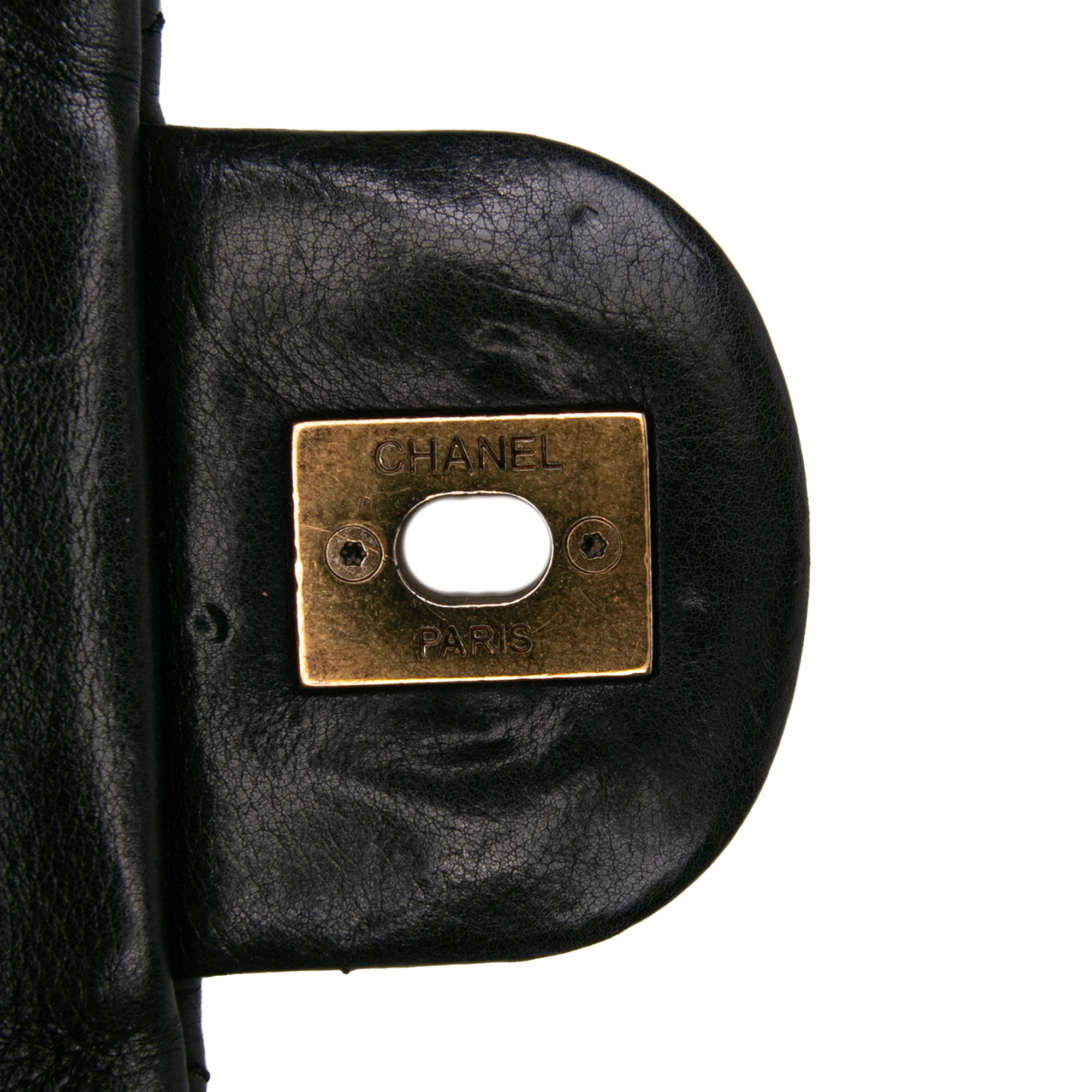 Quilted Calfskin CC Crown Flap