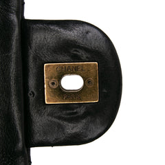Quilted Calfskin CC Crown Flap