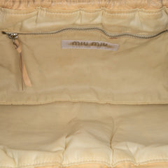 Leather Kiss Lock Shoulder Bag