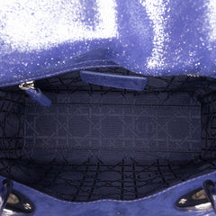 Mini Iridescent Lambskin Cannage Lady Dior
