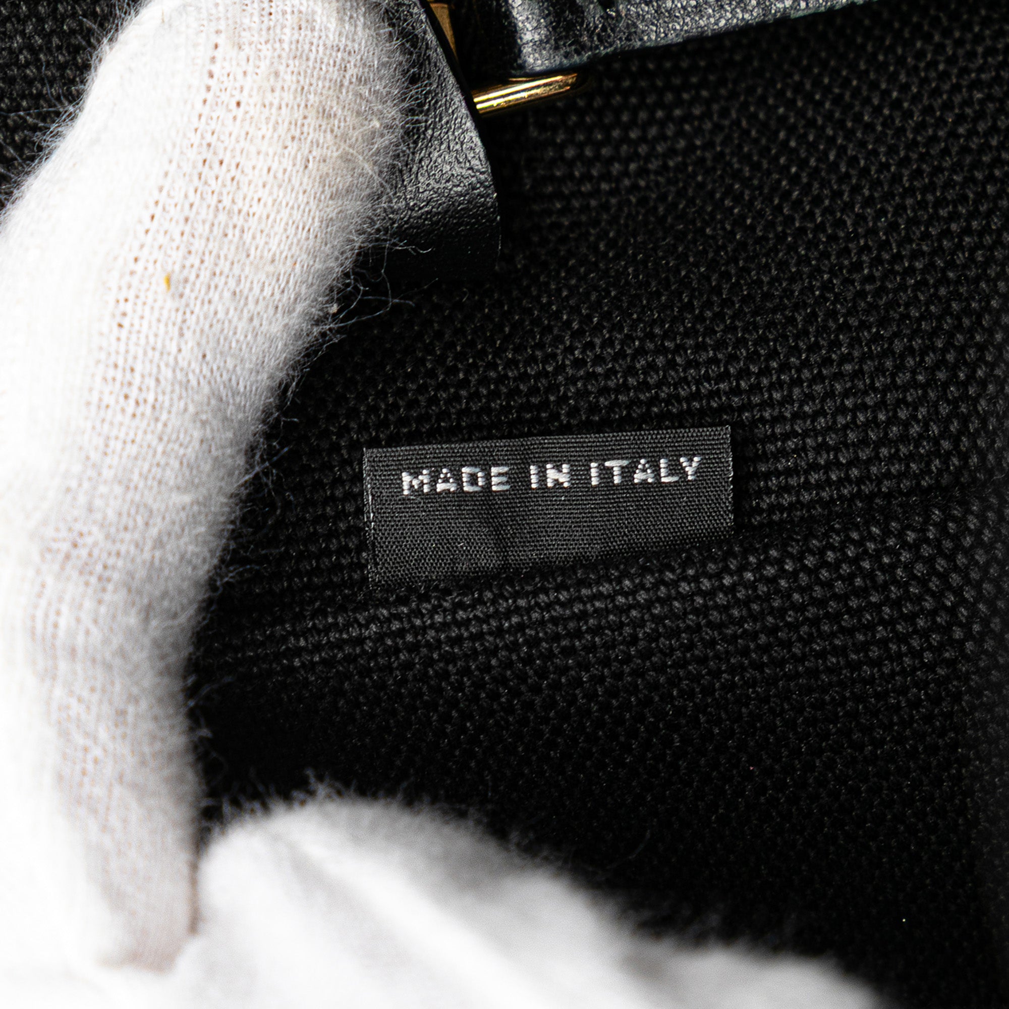 Small Canapa Canvas and leather Logo Satchel