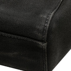Small Canapa Canvas and leather Logo Satchel
