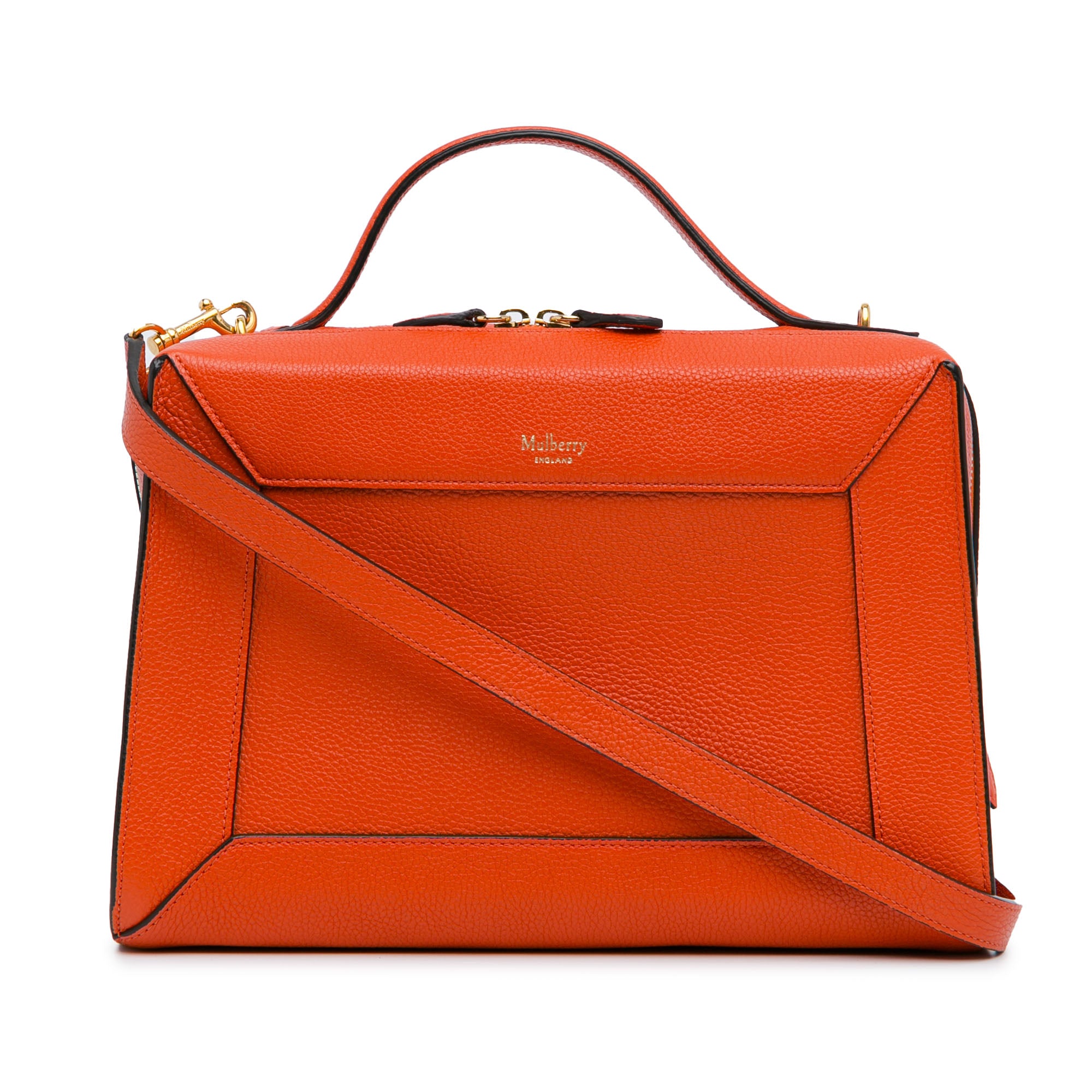 Small Calfskin Hopton Satchel