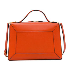 Small Calfskin Hopton Satchel