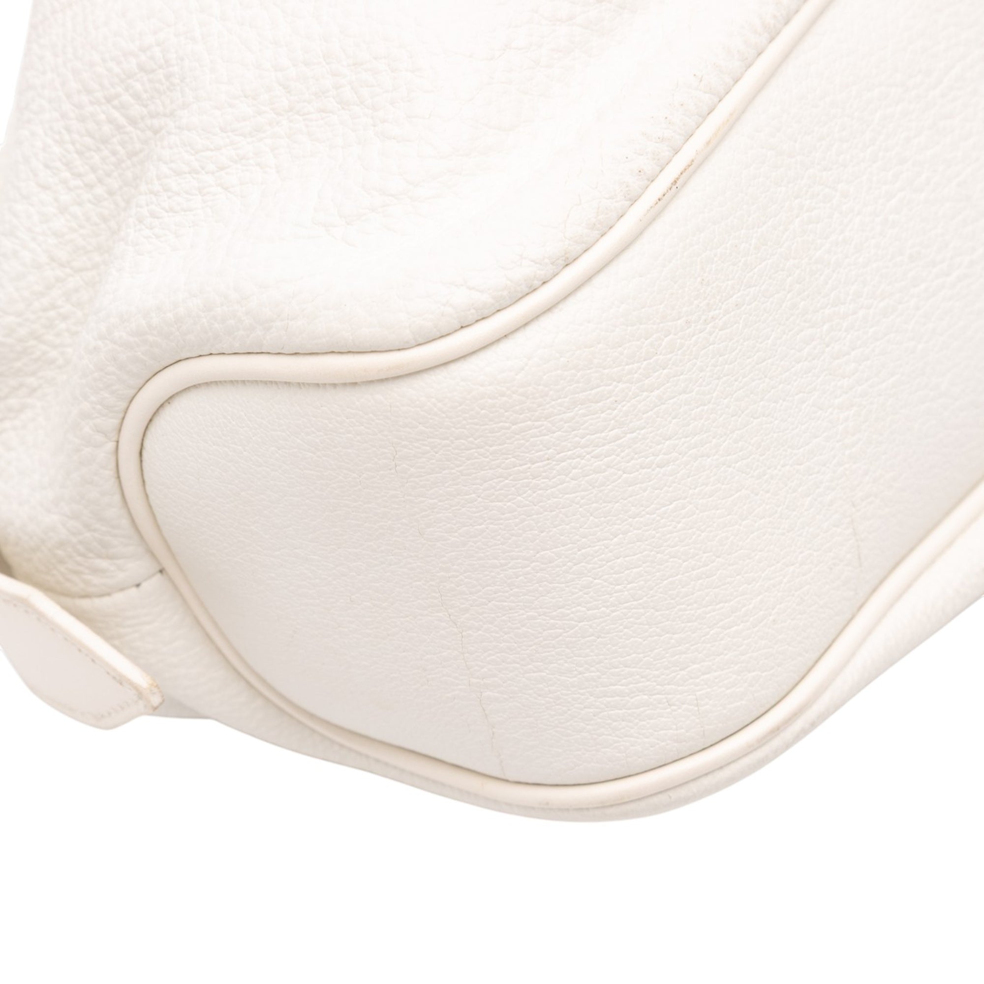 Leather Drawstring Shoulder Bag